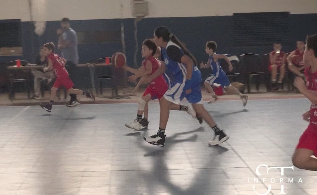El Club Sarmiento entró en la Liga Infantil de Basket