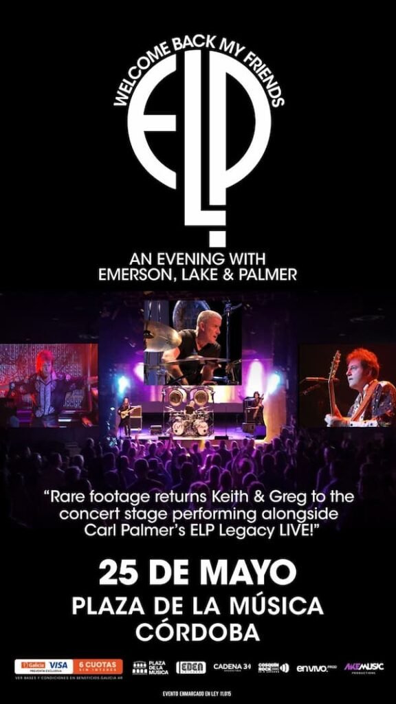 Carl Palmer trae a Argentina el legado de Emerson, Lake & Palmer con su show ELP Legacy