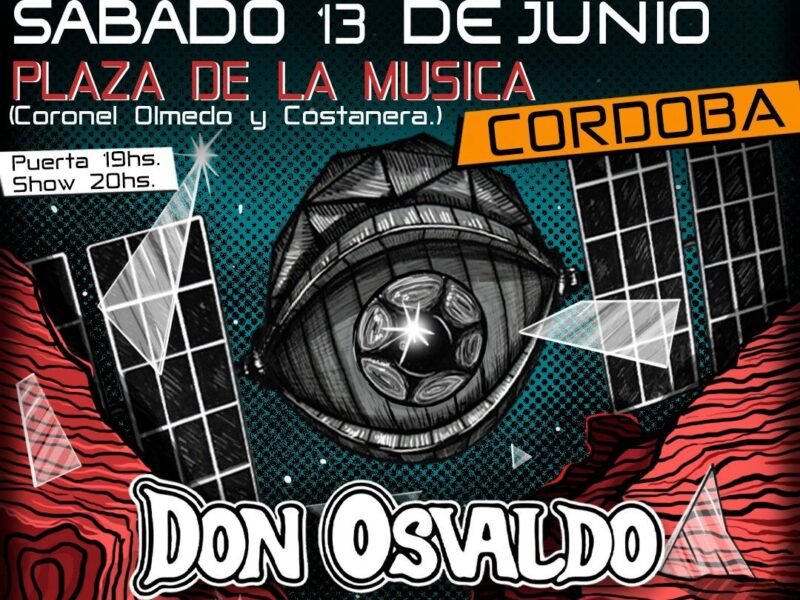 Don Osvaldo en La Plaza de la Música: show confirmado