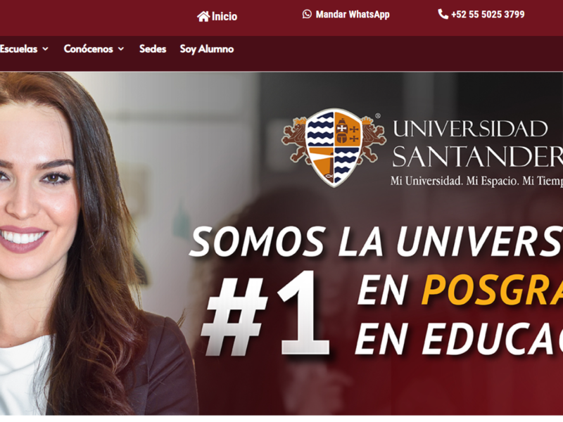 Santiago Temple será sede regional de la Universidad Santander y ampliará su oferta de educación superior