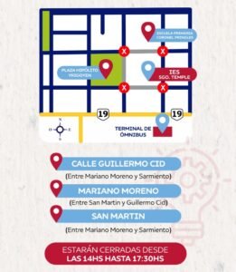 calles restringidas