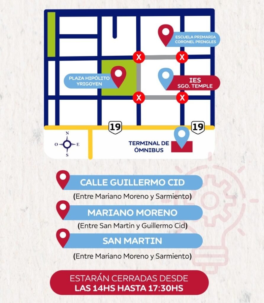 calles restringidas