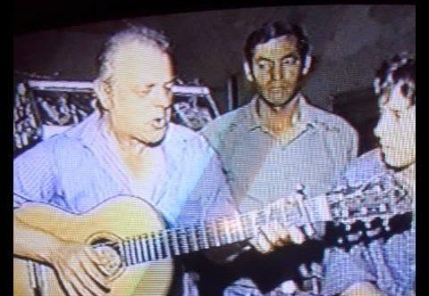 Tito Roggero en bar Ideal